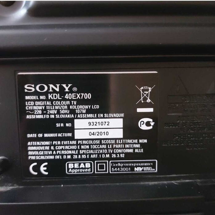 Телевизор Sony 40 "