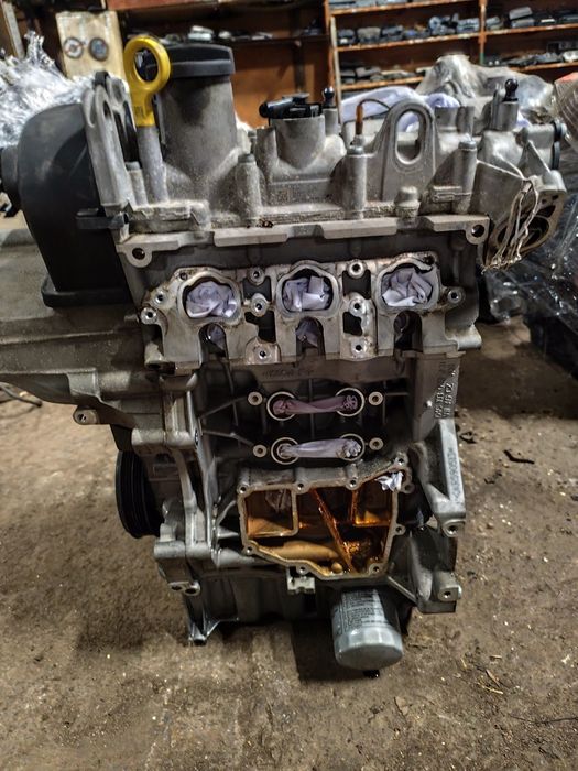 Двигател за Skoda Karoq 17/21г 1.0TSI 85kw,115k с код DKRF