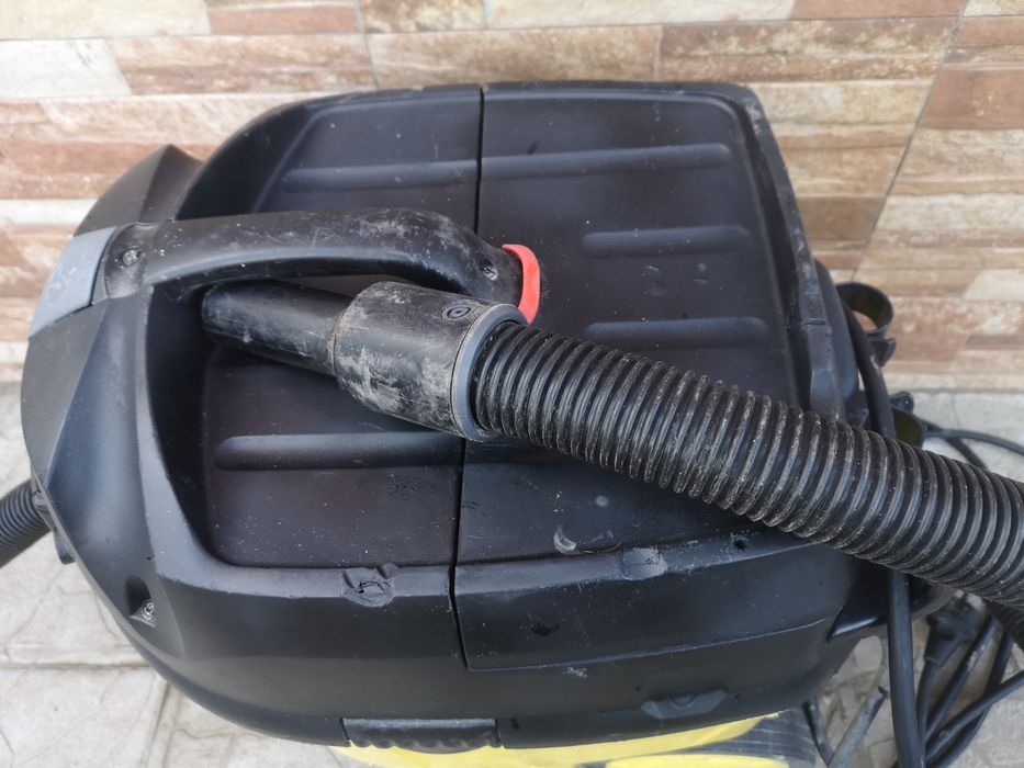 Прахосмукачка Karcher NT361eco 3600W 30L Контакт  Automatic Тупалка  Сухо Строителство Гипс Картон