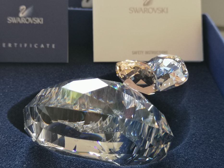 Suport pentru lumânare "Inimă pe o picătură" Cristale Swarovski