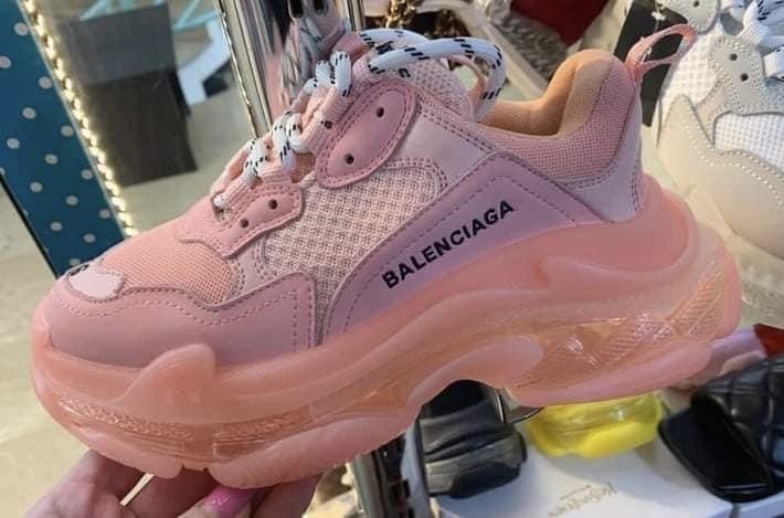 Balenciaga roz dama