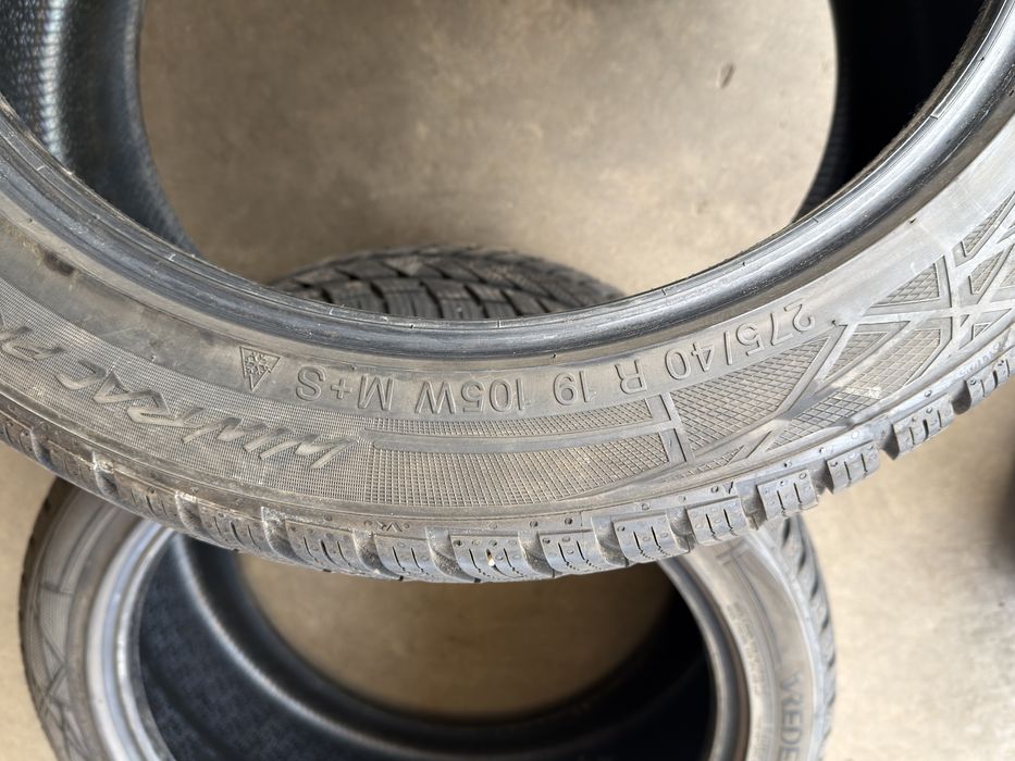 Vand set anvelope 245/45/19-275/40/19 vredestein de iarnă ca noi