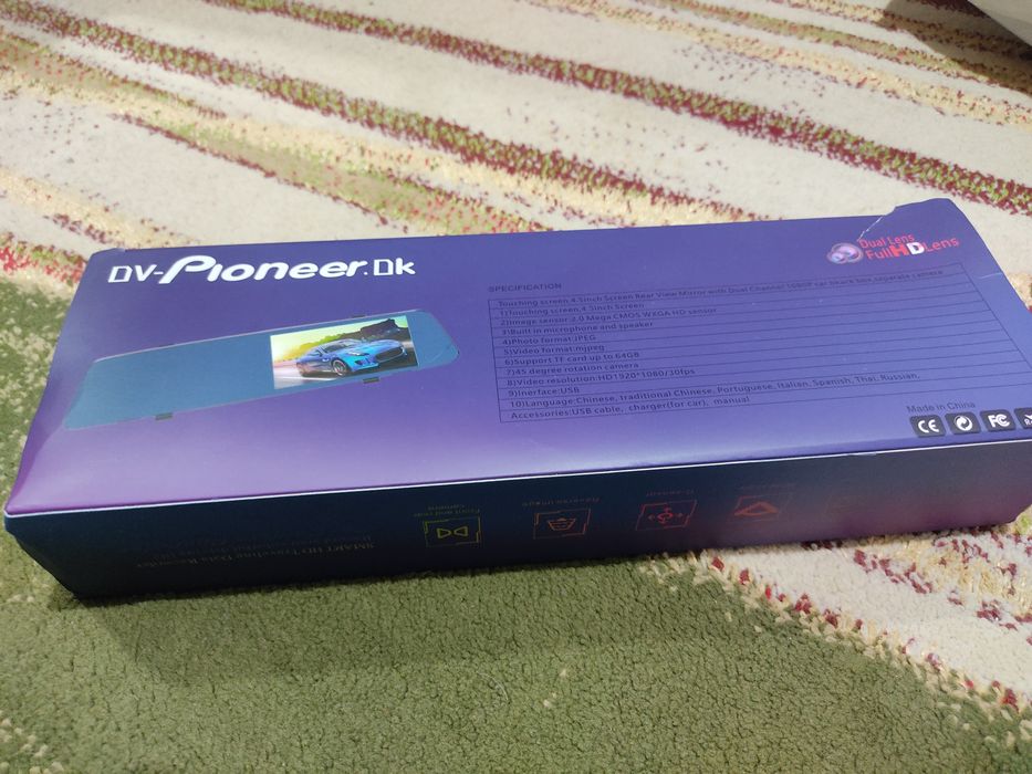 Видеорегистратор и зеркала заднего вида