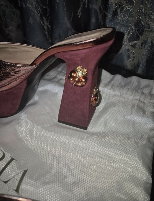 Sandale din piele -Confort și lux la fiecare pas! La perla!