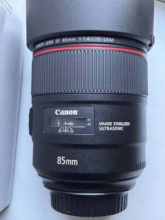 85 1.4 canon ef срочно