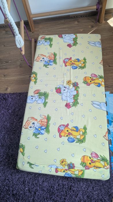 Patut multifunctional pliabil + a doua saltea CADOU și lenjerie pt saltea