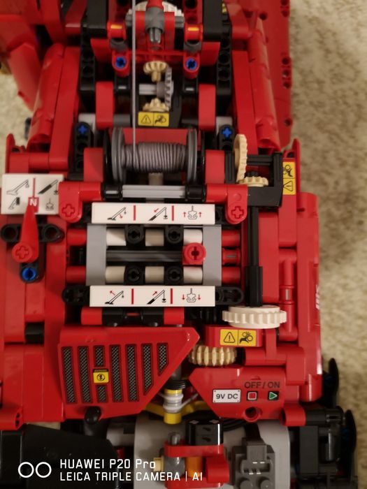 Lego technic 42082 Macara teren 4x4