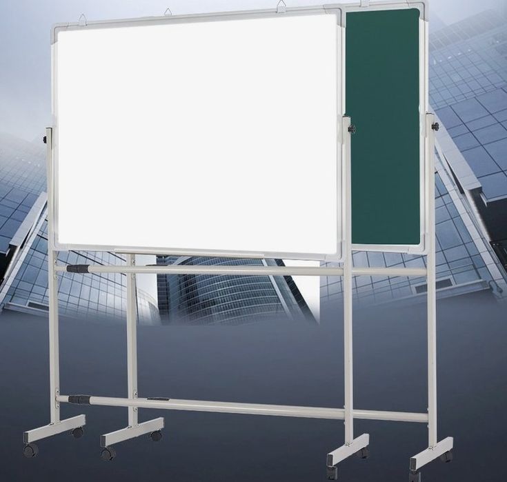 Двусторонняя магнитная доска 40x60 см на 360 градусов магнитная