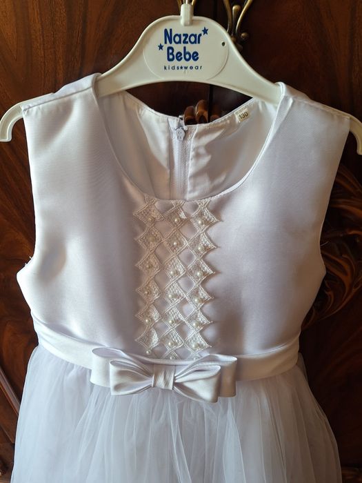 Детское платье с накидкой