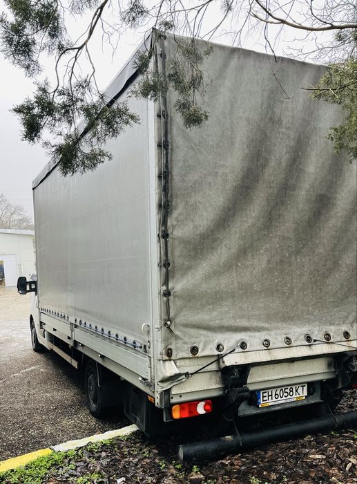 Продавам Renault Master – 2021 г., падащ борд, брезент