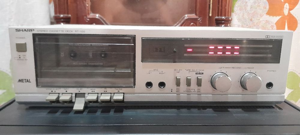 Магнитафон Маяк 232 Шарп Дека RT-100