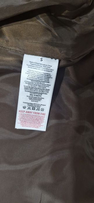 Vesta blană Beloved maro