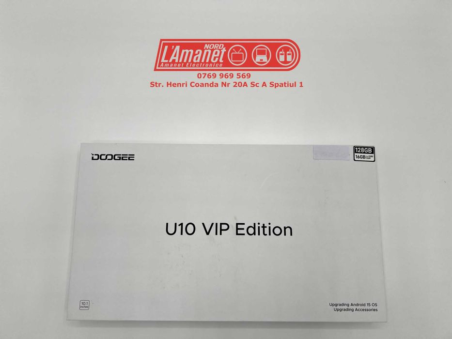 Tableta Doogee U10 Wi-Fi Mint Green 10.1" IPS HD 4GB RAM 128GB - Nord