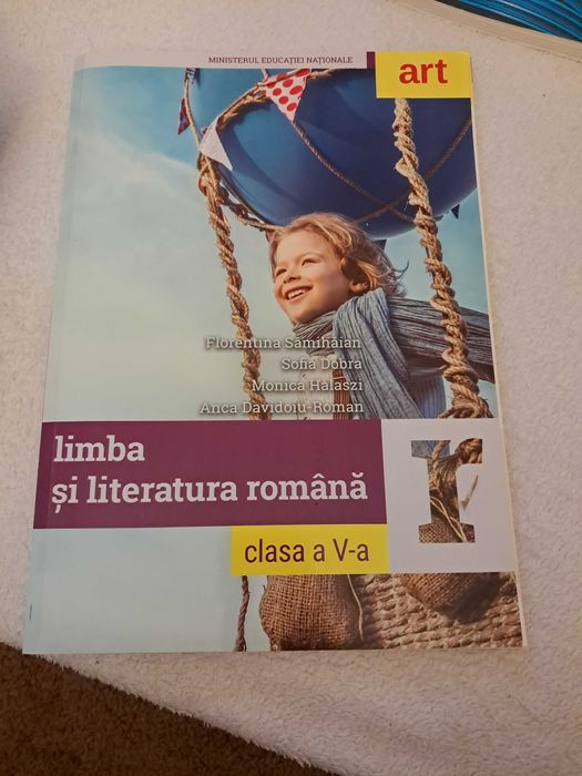 Manuale (5) și caiet fișe de lucru (1) clasa a V-a