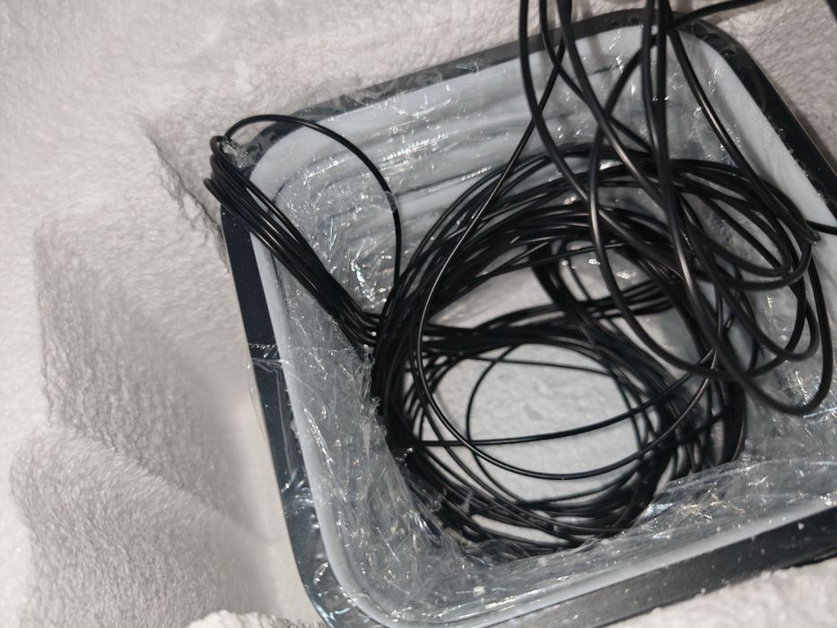 Висящи черни квадрати 86W 9 глави визящи до 3 м. за висок таван