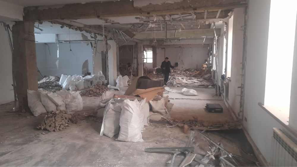 Демонтаж разрушение