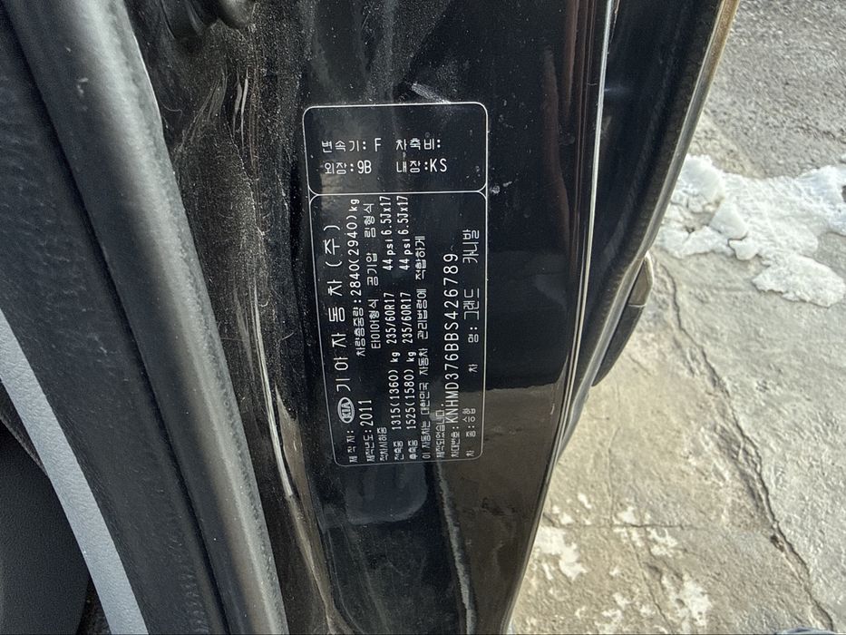 2011 Kia Fiesta R 9-местный Дизель GLX  частные автомобили