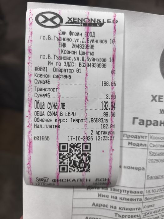 Лед крушки D1S raytech