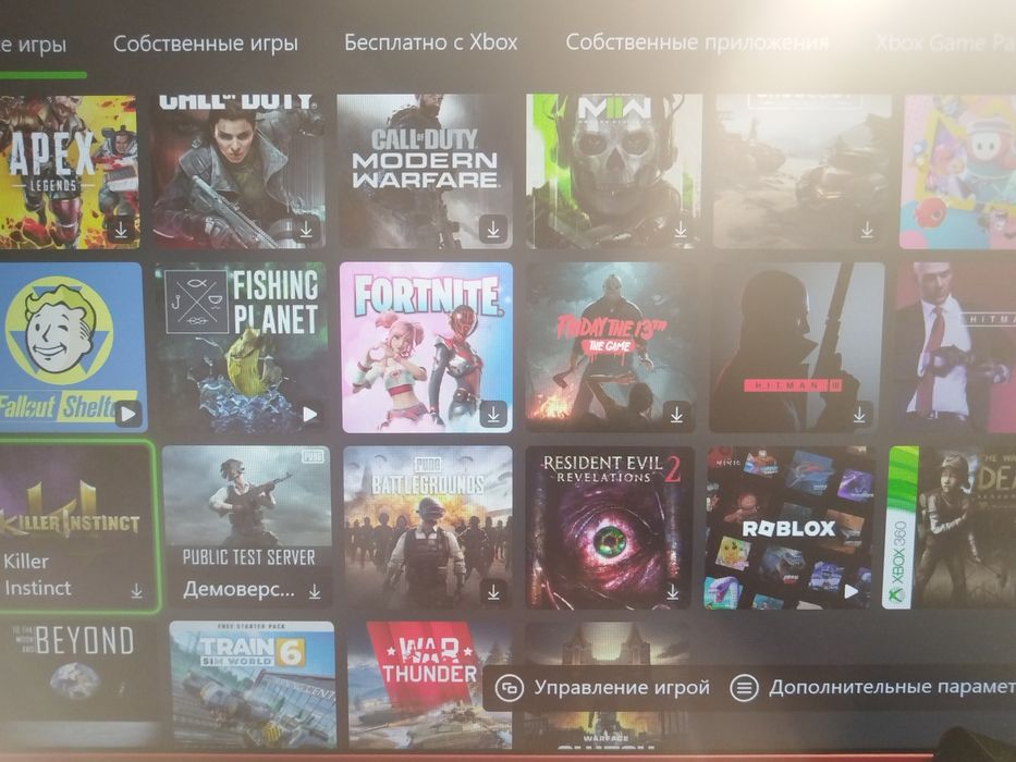 Xbox one s с играми