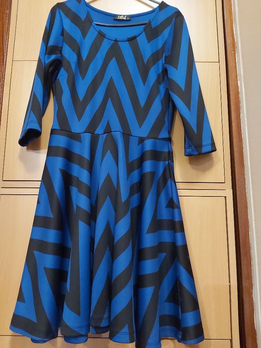 Ежедневна/официална синя рокля