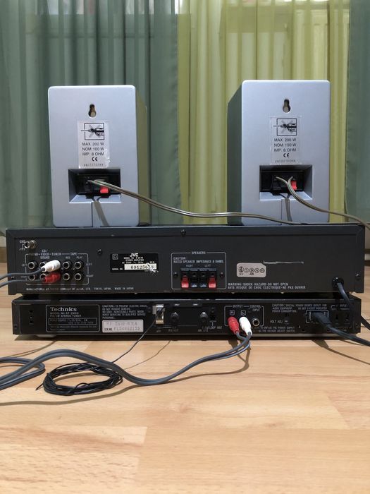 Amplificator Sherwood , Jvc , tuner Akai , combina Philips