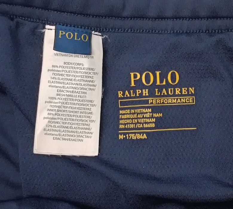 POLO Ralph Lauren 2in1 Shorts гащета с клин 2в1 M спорт шорти фитнес