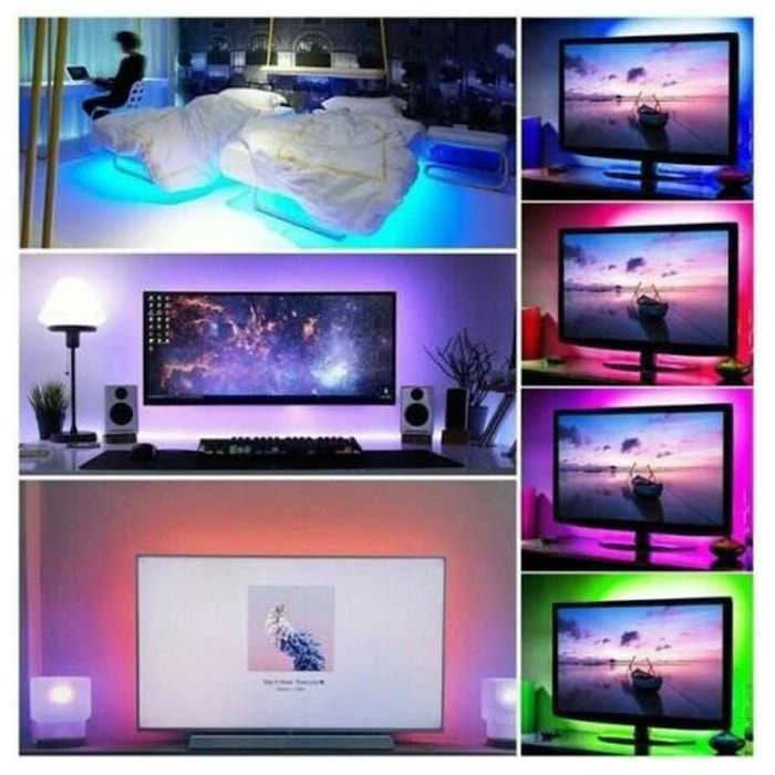 LED лента с дистанционно управление 2м многоцветна DT20