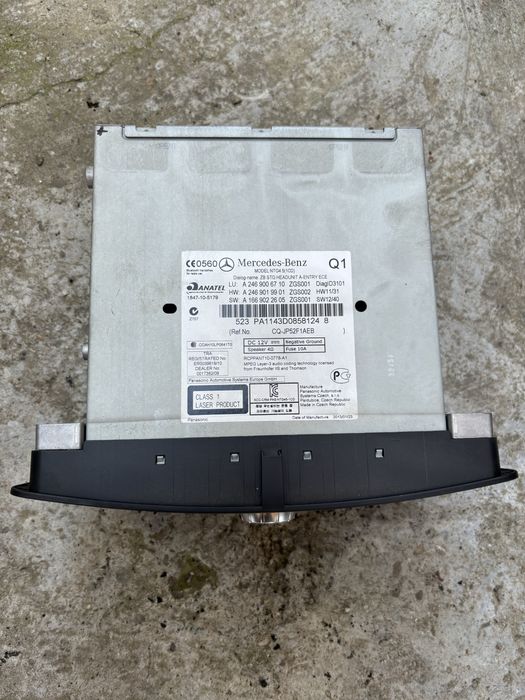 Cd player radio unitate navigatie Mercedes w246 b class w176 CLA