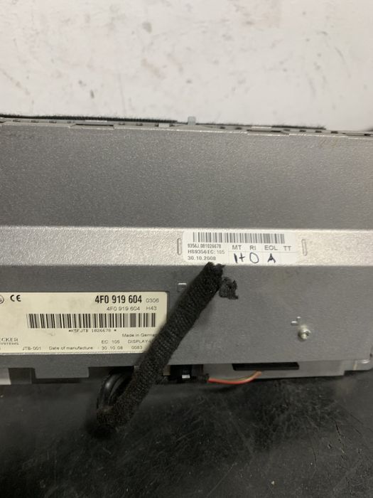 Display navigatie Audi A5 8T 2007-2012 Audi A4 B8 4F0919604