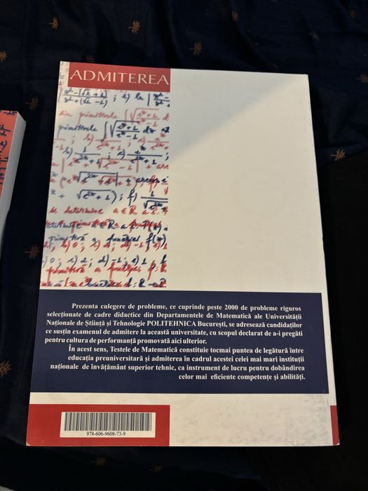 Culegerii Matematica si Fizica UPB