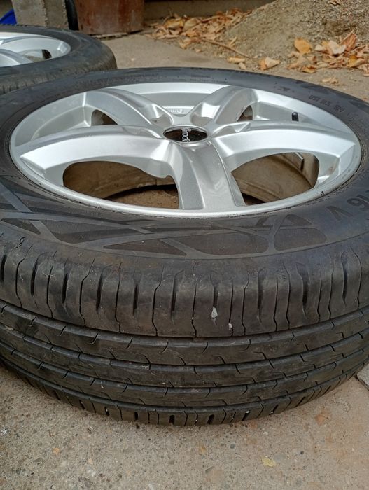 Jante Ford,Volvo,Peugeot+cauciucuri 215/55/16
