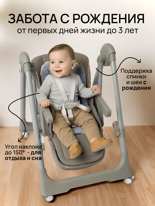 Детский стульчик 3в1