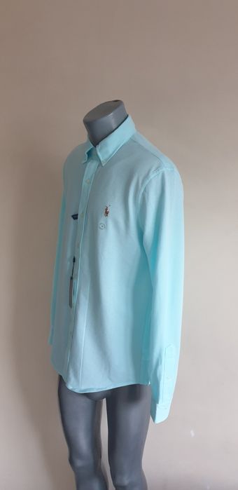 POLO Ralph Lauren Knit Oxford Pique Cotton  M НОВО ОРИГИНАЛ Мъжка Риза