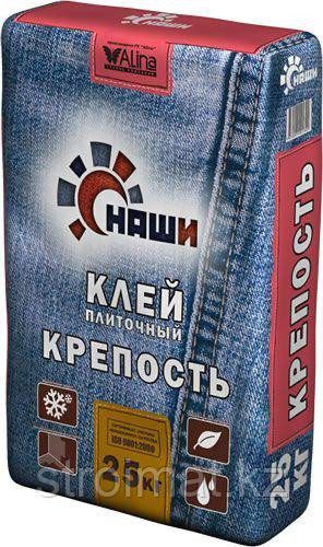 плиточный клей "НАШИ Крепость" (25 кг)