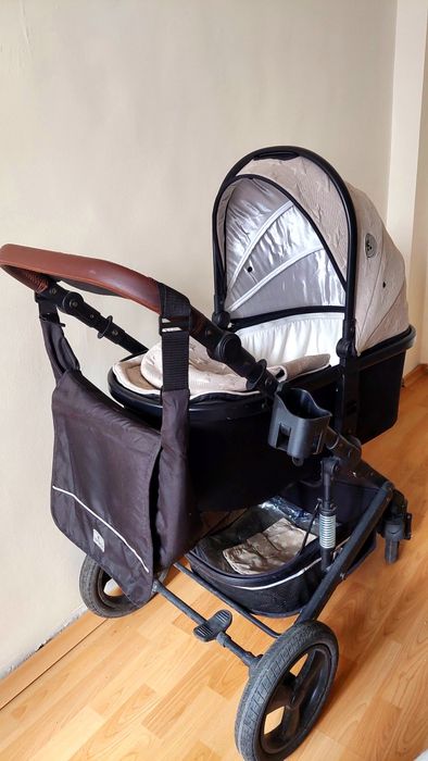 Комбинирана детска количка 3 в 1 Lorelli Boston - бежова