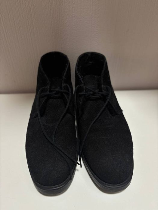 Ботинки зимние замша