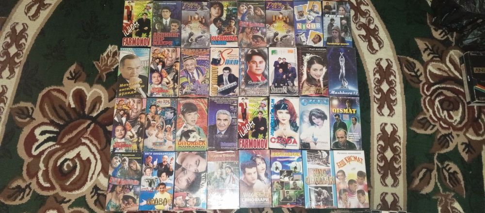 Узбекские редкие видео кассетты