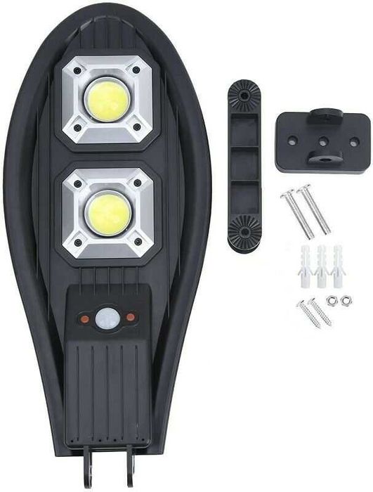 Соларна лампа COBRA 450W Комплект от 3 броя със сензор за движение и дистанционно