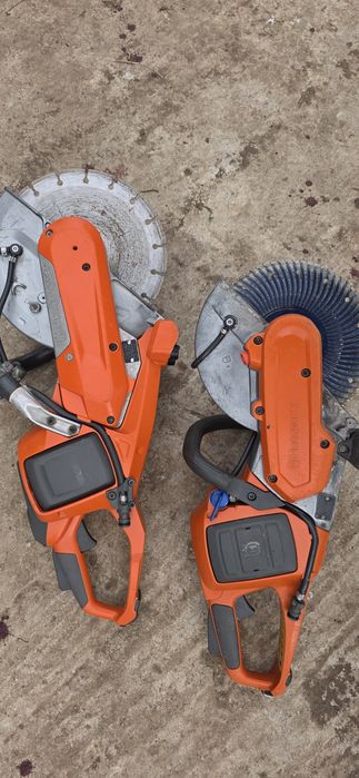 Drujba taiat betonul husqvarna k540i si k535i + acumulatori