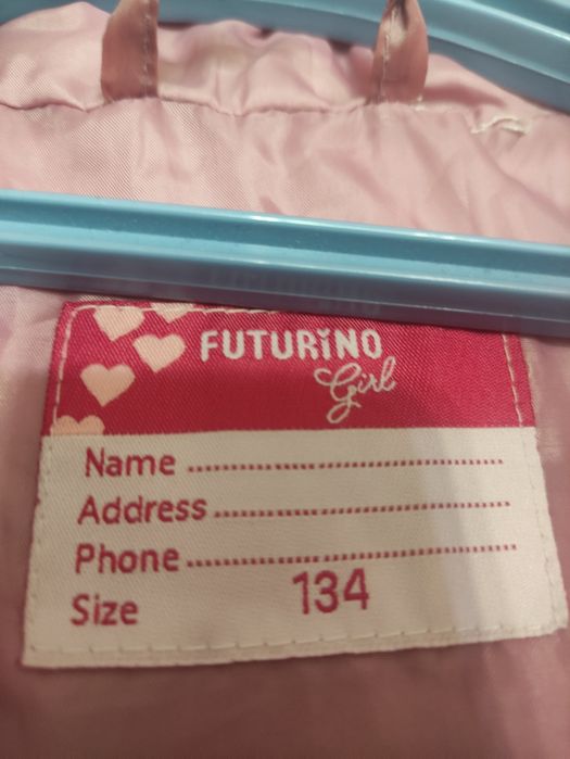 Теплая куртка на девочку