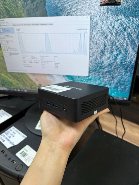 Мини ПК SOYO, Intel N100, RAM 16Gb, SSD 512Gb, Intel UHD Graphics