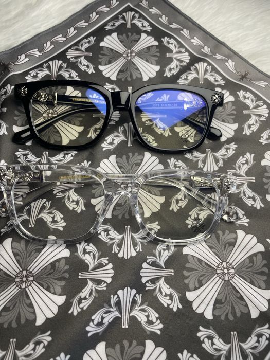 chrome hearts anti blue light glasses очила