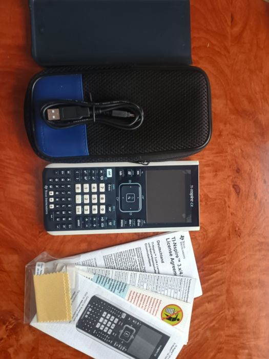 Calculator grafic TI-Nspire CX – NOU, 0 ore, Full Box + Licență