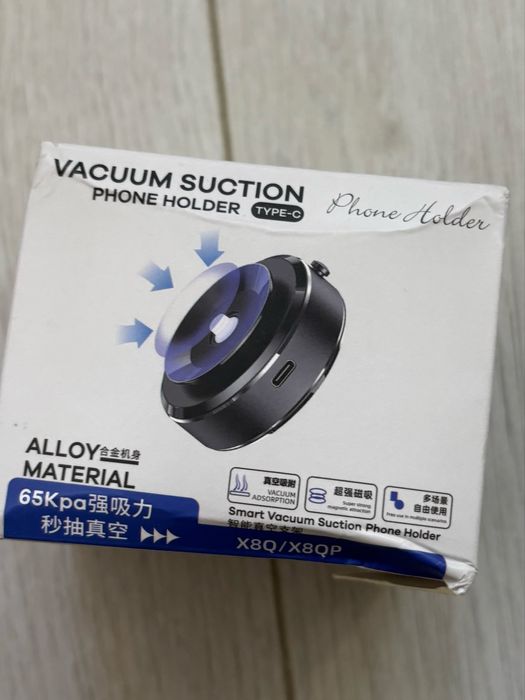 suport de telefon cu ventuza, magnetic si electric