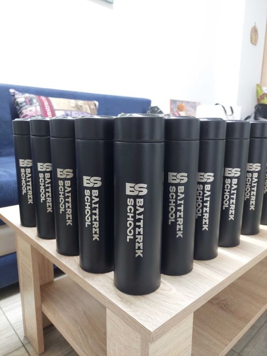 Термос с нанесением ЛОГОТИПА (гравировка) с Доставкой