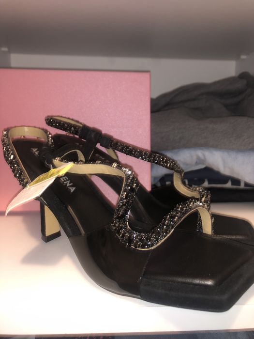 Sandale Alma En Pena , sandale bijuterie , piele naturala