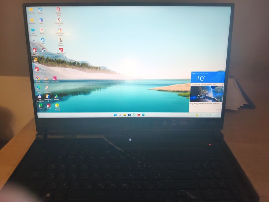 Asus Rog strix scar 17 3070ti ,core 9