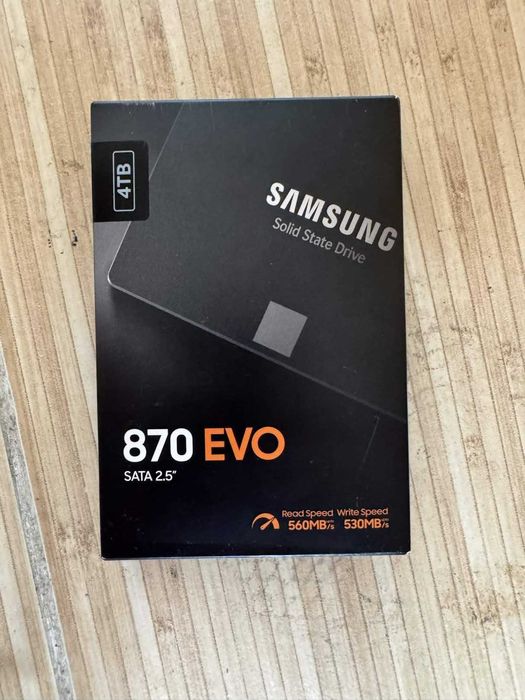 SSD Samsung 870 EVO 4TB sigilat, SATA 2.5