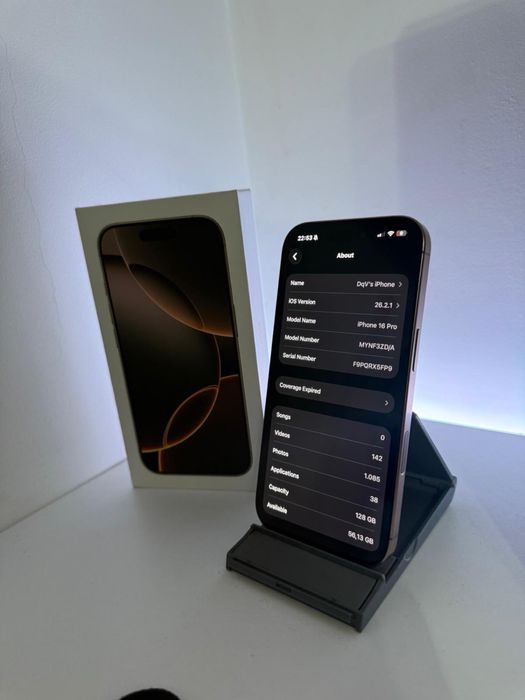 vand iphone 16 pro 128gb