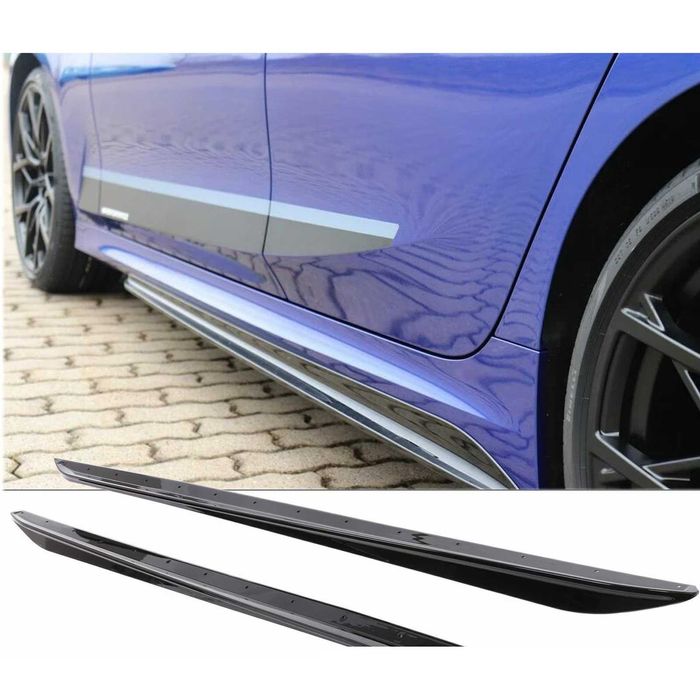 Extensii praguri BMW G20 G21 pachet M Negru Lucios M-tech
